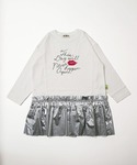 MAKE YOUR DAY（メイクユアデイ）の「リッププリントチュニック■80～140cm（Tシャツ/カットソー・140）」