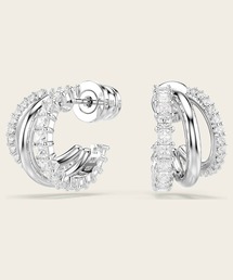 SWAROVSKI｜スワロフスキーのピアス（両耳用）（リング・フープ）通販