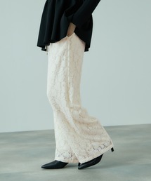 VICKY | ブラッシュレースイージーワイドパンツ≪手洗い可能≫(その他パンツ)