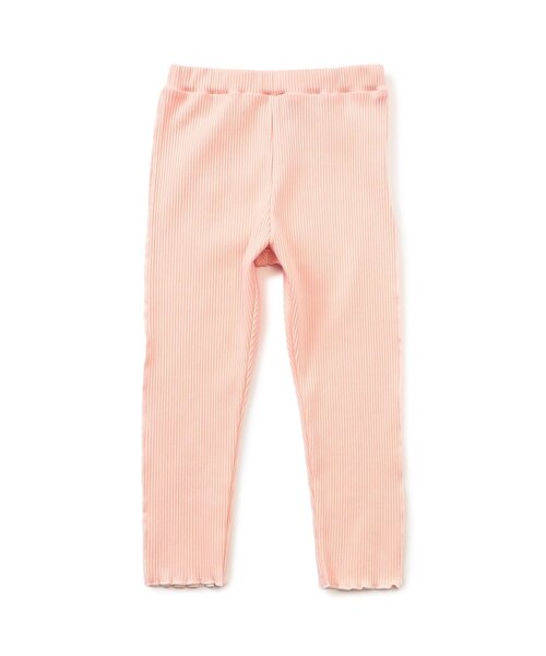 Seraph（セラフ）の「デイリーメロウレギンス_ジュニア対応（レギンス/スパッツ・キッズ・アイボリー/ピンク/ライトグレー/ネイビー・100/90/80/140/130/120/110）」の4枚目の写真