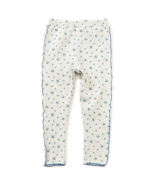 Seraph（セラフ）の「デイリーメロウレギンス_ジュニア対応（レギンス/スパッツ・キッズ・アイボリー/ピンク/ライトグレー/ネイビー・100/90/80/140/130/120/110）」の2枚目の写真