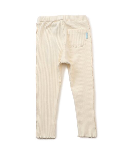 Seraph（セラフ）の「デイリーメロウレギンス_ジュニア対応（レギンス/スパッツ・キッズ・アイボリー/ピンク/ライトグレー/ネイビー・100/90/80/140/130/120/110）」の5枚目の写真