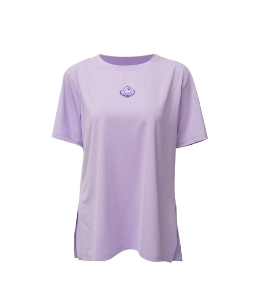 SHELL CORPORATION(シェルコーポレーション)の「ゴーワイルドリサイクルポリエステルクーリング半袖Tシャツ(Tシャツ/カットソー・レディース・ホワイト/ブラック/バイオレット・LARGE/MEDIUM/SMALL)」の3枚目の写真