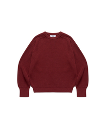 Burgundy Cotton Pullover