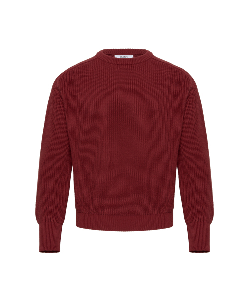FLAWSROOM(フローズルーム)の「Burgundy Cotton Pullover(ニット/セーター・メンズ・その他・SMALL/MEDIUM/LARGE)」の11枚目の写真