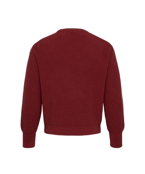 FLAWSROOM(フローズルーム)の「Burgundy Cotton Pullover(ニット/セーター・メンズ・その他・SMALL/MEDIUM/LARGE)」の12枚目の写真