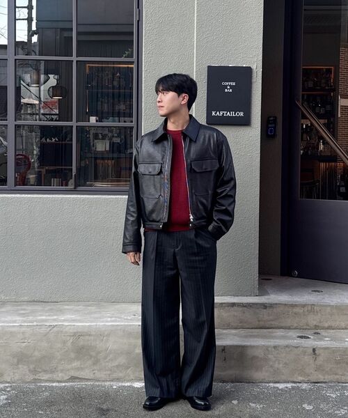 FLAWSROOM(フローズルーム)の「Burgundy Cotton Pullover(ニット/セーター・メンズ・その他・SMALL/MEDIUM/LARGE)」の13枚目の写真
