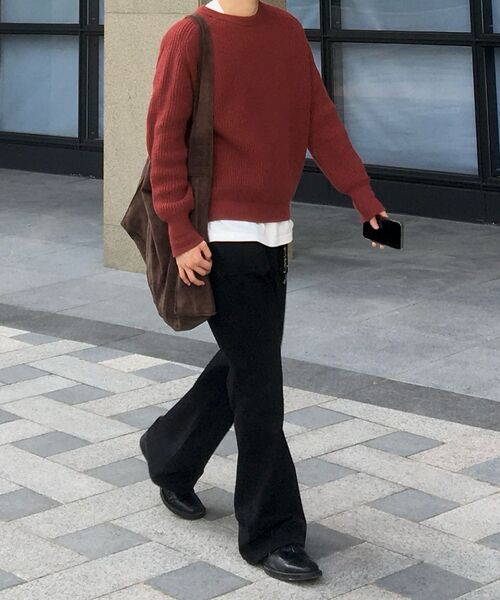 FLAWSROOM(フローズルーム)の「Burgundy Cotton Pullover(ニット/セーター・メンズ・その他・SMALL/MEDIUM/LARGE)」の10枚目の写真