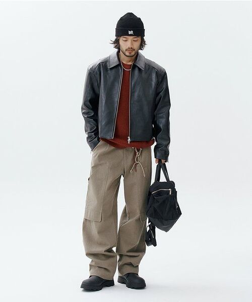 FLAWSROOM(フローズルーム)の「Burgundy Cotton Pullover(ニット/セーター・メンズ・その他・SMALL/MEDIUM/LARGE)」の3枚目の写真