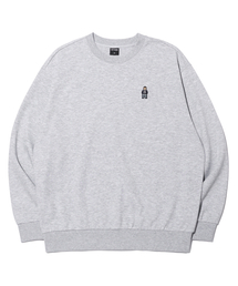DISTN9NE（ディストナイン）の「スモールレトロベアスウェット LP8TU741_MELANGE GREY（スウェット）」