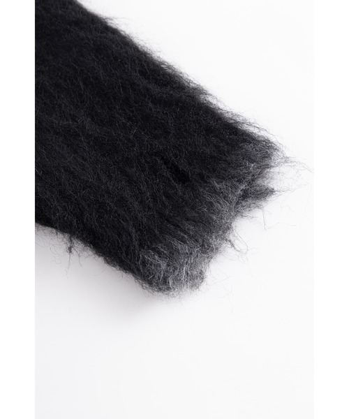 SUPPLIER（サプライヤー）の「ニット｜Tribal Cross Pierced Shaggy Knit｜SUPPLIER（ニット/セーター・メンズ・ブラック/グレー・SMALL/MEDIUM/LARGE/XX-LARGE/X-LARGE）」の17枚目の写真