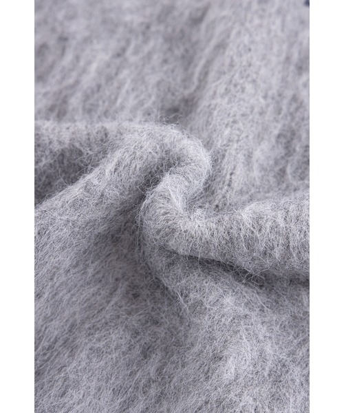 SUPPLIER（サプライヤー）の「ニット｜Tribal Cross Pierced Shaggy Knit｜SUPPLIER（ニット/セーター・メンズ・ブラック/グレー・SMALL/MEDIUM/LARGE/XX-LARGE/X-LARGE）」の10枚目の写真