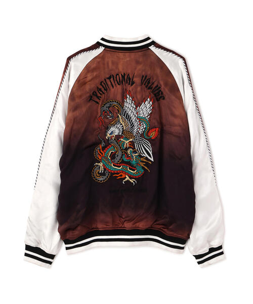 schott（ショット）の「Schott/ショット/BATTLE ROYALE SUKA JACKET/バトルロワイヤル スカジャン（スカジャン・メンズ・ブラック/ブラウン・M/L/XL/2XL）」の18枚目の写真