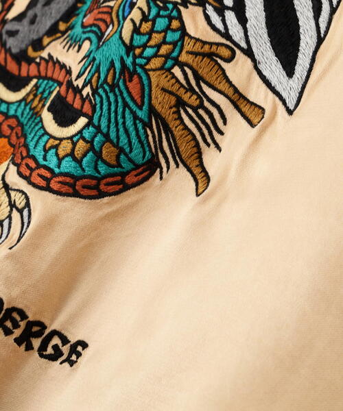 schott（ショット）の「Schott/ショット/BATTLE ROYALE SUKA JACKET/バトルロワイヤル スカジャン（スカジャン・メンズ・ブラック/ブラウン・M/L/XL/2XL）」の16枚目の写真