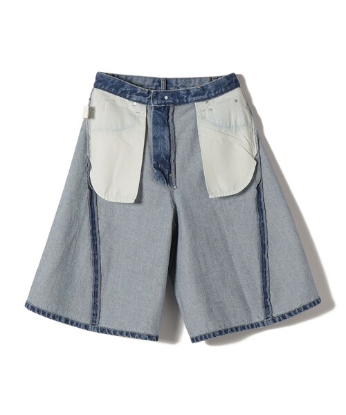bit blue（ビットブルー）の「【SHIPS別注】BIT BLUE:バミューダ ショーツ（デニムパンツ・レディース・ブルー・SMALL/MEDIUM）」の15枚目の写真