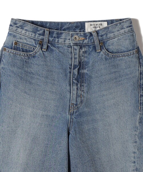 bit blue（ビットブルー）の「【SHIPS別注】BIT BLUE:バミューダ ショーツ（デニムパンツ・レディース・ブルー・SMALL/MEDIUM）」の17枚目の写真