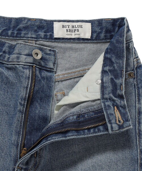 bit blue（ビットブルー）の「【SHIPS別注】BIT BLUE:バミューダ ショーツ（デニムパンツ・レディース・ブルー・SMALL/MEDIUM）」の19枚目の写真