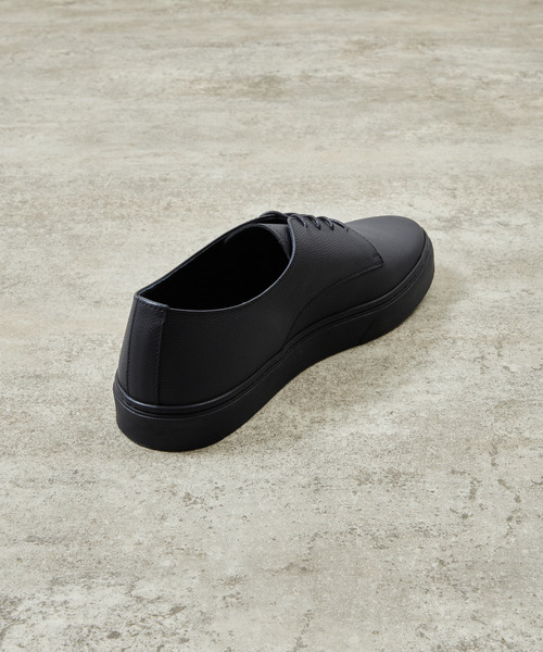 TOSS（トス）の「TOSS トス / 別注アネノイレザー Bath ビブラムソール レザードレススニーカー / TOSS-AE2（スニーカー・メンズ・ブラック・9/8/7/10）」の17枚目の写真