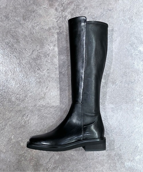 enchanted（エンチャンテッド）の「《APOM》バックストレッチロングブーツ（ブーツ・レディース・ブラック・35/36/37/40）」の9枚目の写真