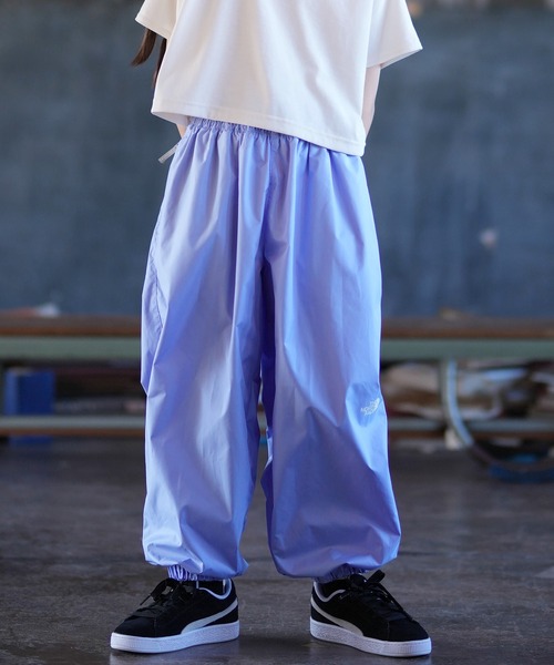 THE NORTH FACE（ザノースフェイス）の「THE NORTH FACE ザ・ノース・フェイス ワイドシルエット パンツ NBJ32601（その他パンツ・キッズ・ブラック/ブルーパープル/オフホワイト・130cm/140cm/150cm/160cm）」の17枚目の写真