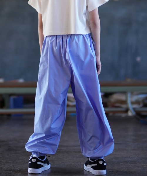 THE NORTH FACE（ザノースフェイス）の「THE NORTH FACE ザ・ノース・フェイス ワイドシルエット パンツ NBJ32601（その他パンツ・キッズ・ブラック/ブルーパープル/オフホワイト・130cm/140cm/150cm/160cm）」の18枚目の写真