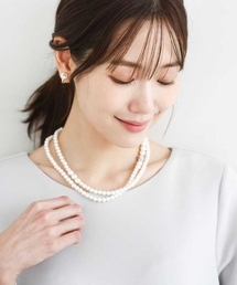 MK MICHEL KLEIN（エムケーミッシェルクラン）の「ロングパールネックレス（ネックレス）」