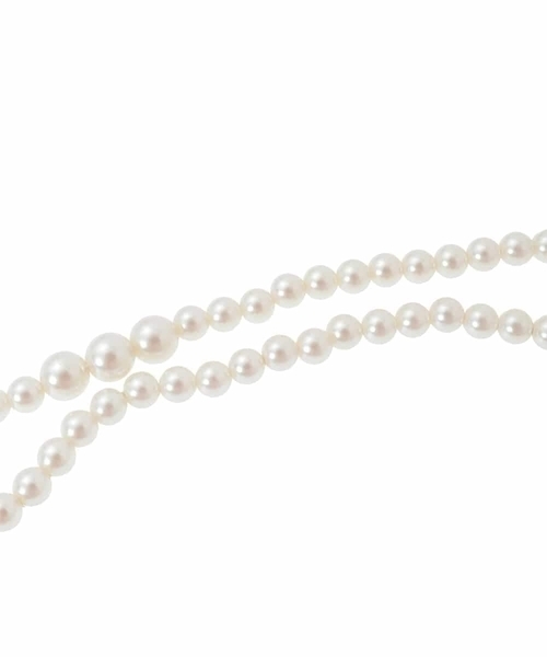 MK MICHEL KLEIN（エムケーミッシェルクラン）の「ロングパールネックレス（ネックレス・レディース・シルバー・38）」の4枚目の写真