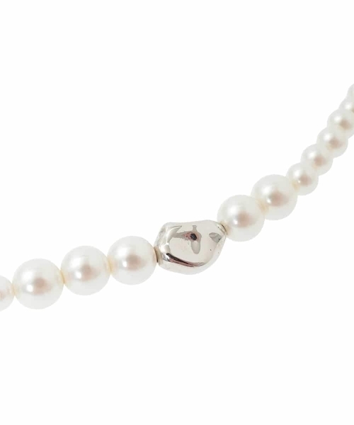MK MICHEL KLEIN（エムケーミッシェルクラン）の「ロングパールネックレス（ネックレス・レディース・シルバー・38）」の5枚目の写真
