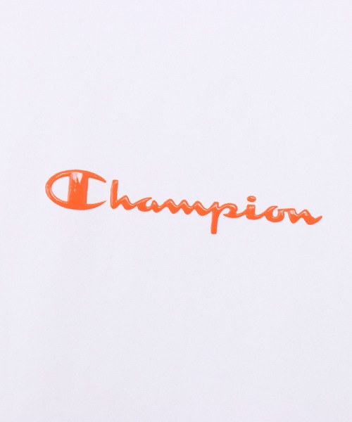 Champion(チャンピオン)の「【Champion/チャンピオン】レディース スリーブレスTシャツ(Tシャツ/カットソー・レディース・ライトオレンジ系1/ライトブルー/ブラック/ダークネイビー/ホワイト・LARGE/MEDIUM)」の15枚目の写真
