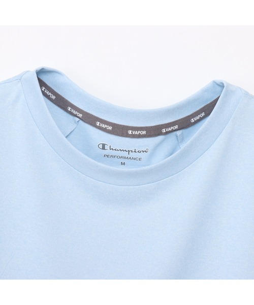 Champion(チャンピオン)の「【Champion/チャンピオン】レディース スリーブレスTシャツ(Tシャツ/カットソー・レディース・ライトオレンジ系1/ライトブルー/ブラック/ダークネイビー/ホワイト・LARGE/MEDIUM)」の12枚目の写真
