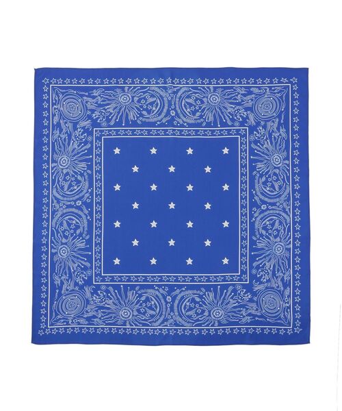 AMERICAN HOLIC（アメリカンホリック）の「シルキーバンダナ柄スカーフ（バンダナ/スカーフ・レディース・ブルー/ブラック/アイボリー・FREE）」の13枚目の写真