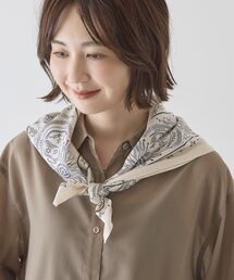 AMERICAN HOLIC | シルキーバンダナ柄スカーフ(バンダナ/スカーフ)