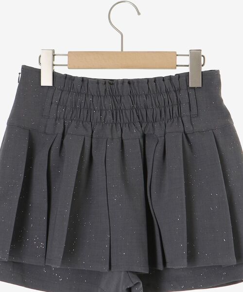 MAJESTIC LEGON(マジェスティックレゴン)の「ベルトセットキラキラミニスカパン(スカート・レディース・ブラック/グレー/アイボリー・MEDIUM)」の18枚目の写真