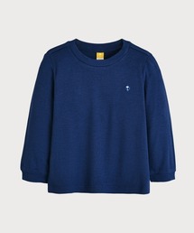 moimoln（モイモルン）の「【SOFT&】ワンポイント長袖Tシャツ（Tシャツ/カットソー）」