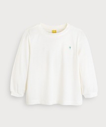 moimoln（モイモルン）の「【SOFT&】ワンポイント長袖Tシャツ（Tシャツ/カットソー）」