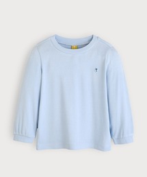 moimoln（モイモルン）の「【SOFT&】ワンポイント長袖Tシャツ（Tシャツ/カットソー）」