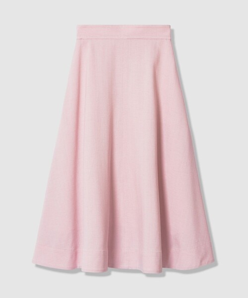 ANAYI(アナイ)の「【セットアップ対応商品】オックスストレッチフレア スカート(スカート・レディース・ピンク/ベージュ/ダークインディゴブルー・34/36/38)」の20枚目の写真