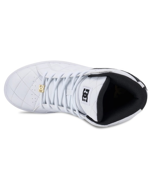 DC SHOES(ディーシーシューズ)の「DC SHOES メンズ ALLIANCE HI SE SN フットウェア スニーカー 【2026年春夏モデル】/DCハイカットスニーカー(スニーカー・メンズ・ホワイト×ブラック/ブラック系その他・23cm/23.5cm/24cm/24.5cm/25cm/25.5cm/26cm/26.5cm/27cm/27.5cm/28cm/28.5cm/29cm/30cm)」の4枚目の写真