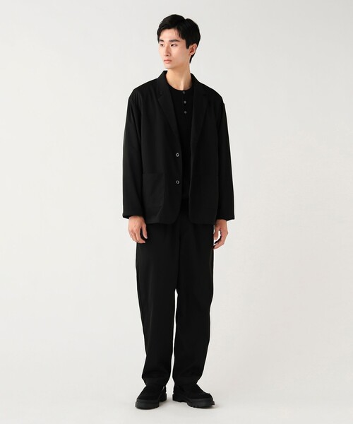 BEAMS HEART(ビームスハート)の「【4/23値下げ】コットンライク ポリツイル ジャケット&パンツ(セットアップ)【吸水速乾・接触冷感】(セットアップ・メンズ・ブラック/ネイビー・XL/L/M/S)」の5枚目の写真