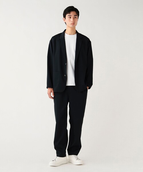 BEAMS HEART(ビームスハート)の「【4/23値下げ】コットンライク ポリツイル ジャケット&パンツ(セットアップ)【吸水速乾・接触冷感】(セットアップ・メンズ・ブラック/ネイビー・XL/L/M/S)」の11枚目の写真