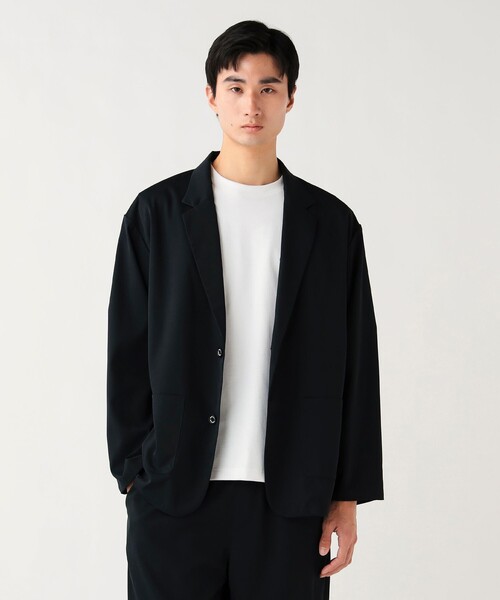 BEAMS HEART(ビームスハート)の「【4/23値下げ】コットンライク ポリツイル ジャケット&パンツ(セットアップ)【吸水速乾・接触冷感】(セットアップ・メンズ・ブラック/ネイビー・XL/L/M/S)」の13枚目の写真