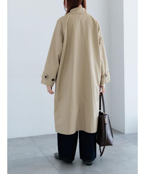 Te chichi（テチチ）の「ステンカラーコート《2026 spring catalog item》（その他アウター・レディース・ベージュ/グリーン系その他・F）」の8枚目の写真