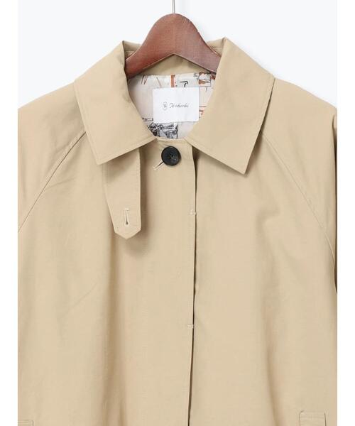 Te chichi（テチチ）の「ステンカラーコート《2026 spring catalog item》（その他アウター・レディース・ベージュ/グリーン系その他・F）」の18枚目の写真