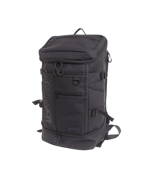 OUTDOOR PRODUCTS(アウトドアプロダクツ)の「PU合皮 大容量バックパック(バックパック/リュック・レディース・ブラック/ブラック×グレー・FREE)」の3枚目の写真