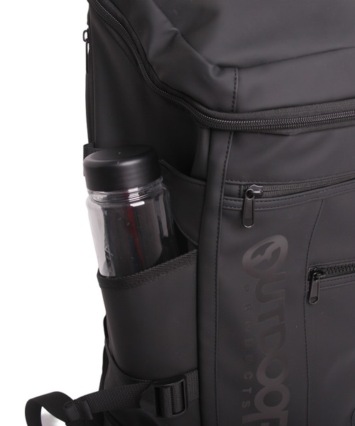 OUTDOOR PRODUCTS(アウトドアプロダクツ)の「PU合皮 大容量バックパック(バックパック/リュック・レディース・ブラック/ブラック×グレー・FREE)」の10枚目の写真
