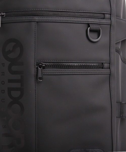 OUTDOOR PRODUCTS(アウトドアプロダクツ)の「PU合皮 大容量バックパック(バックパック/リュック・レディース・ブラック/ブラック×グレー・FREE)」の11枚目の写真