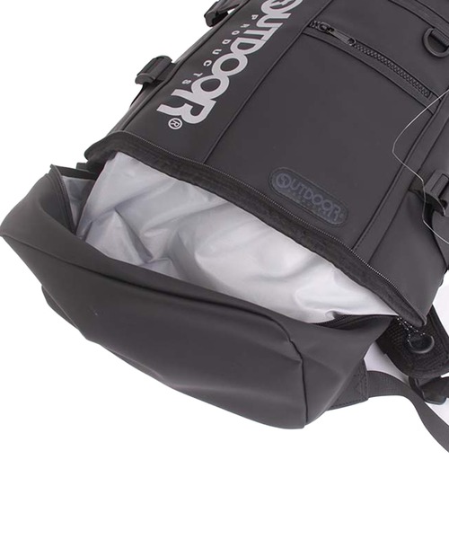 OUTDOOR PRODUCTS(アウトドアプロダクツ)の「PU合皮 大容量バックパック(バックパック/リュック・レディース・ブラック/ブラック×グレー・FREE)」の14枚目の写真