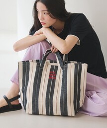 beej | 【別注】＜beej＞ストライプ 2WAY トートバッグ(トートバッグ)