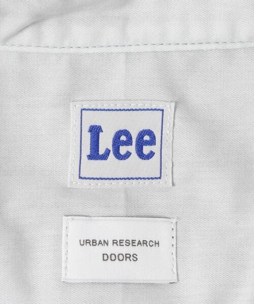 Lee（リー）の「『別注』Lee×DOORS　WORK SHIRTS ONE-PIECE（ワンピース・レディース・ライトブルー/ネイビー・ONE）」の6枚目の写真