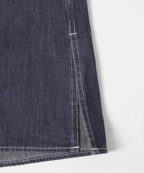 Lee（リー）の「『別注』Lee×DOORS　WORK SHIRTS ONE-PIECE（ワンピース・レディース・ライトブルー/ネイビー・ONE）」の18枚目の写真